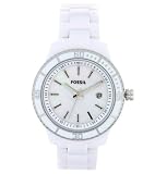 Fossil Women's ES2544 Stella Mini White Mother-Of-Pearl Dial Watch