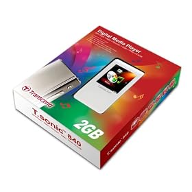 Transcend T.sonic 840 2GB MP3 Player -TS2GMP840