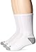 PEDS Men's 3 Pack Cushion Crew Socks with Coolmax