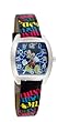 Disney #41561A Women's Black Leather Band Mickey Mouse Watch