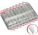 270pcs 6mm-24mm SS Watch Band Bracelet Strap Link Pins Spring Bar Repair Tool