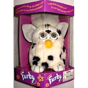 Click here to buy Furby Model 70-800 Dalmatian White with Black Spots Electronic Furbie