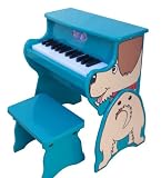 25 Key Upright Dog Piano with Bench
