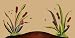 Green Grassy Leaves Wall Mural Vinyl Sticker Pollywog Pond - Frog & Snails