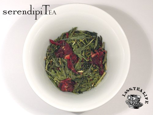 Smart Tart (Bancha Chinese Green, Hibiscus) ~ 4 oz. box ~ SerendipiTea by SerendipiTea