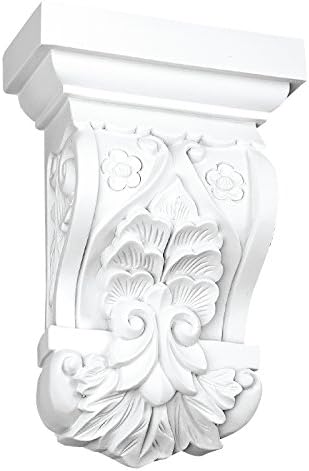 HDP Moldings 5-1/2" Width x 2-3/4" Depth x 8-1/4" Height Polyurethane Decorative Corbel