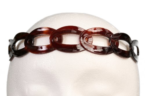 Caravan Tortoise Shell Headband, Comfort Link Look