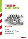 Training Grundwissen Realschule, Mathematik 5 - Klasse; Aufgaben mit L&ouml;sungen - Dirk M&uuml;ller