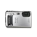 Olympus TG-820 Digitalkamera (12 MP, 5-fach opt. Zoom, 3 Zoll Display, True Pic 6 Prozessor, Wasserdicht bis 10m, k�lteresistent, staub-, sto�- und bruchgesch�tzt) silber