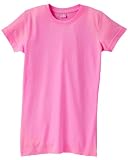 LAT Sportswear Junior Fitted Longer Length Crewneck T-Shirt, Raspberry Sorbet, Medium LAT Sportswear Junior Fitted Longer Length Crewneck T-Shirt, Raspberry Sorbet, Medium
