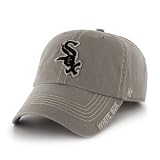 MLB Chicago White Sox Mens Grapple Relaxed Fitted Cap, One-Size, Gray
