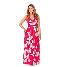 Ladies/Womens Butterfly Print Summer Maxi Dress