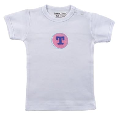 Hudson Baby Personalized Initial Tee Top