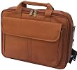 Columbian Leather Cognac Briefcase Laptop