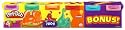 Play Doh - Loisir Cr&eacute;atif - P&acirc;te &agrave; Modeler -  4 + 2 Couleurs Vives