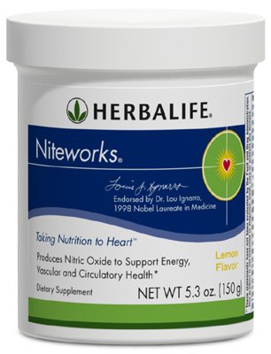 Herbalife Niteworks for Your Healthy Heart! Trial Size - Supports Circulatory Health with... by Berry Blast Tea