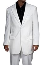 Hot Sale New Men's 2 Button White Dress Suit - Includes Jacket and Pants