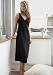 Jones New York Sexy Solid Satin Gown Sleepwear