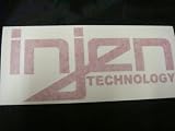 Injen Racing Decal Sticker (New) Red X 2