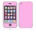 Pink Skin Decorative Skin Cover Decal Sticker for Apple 3G iPhone / iPhone 3GS 3G S