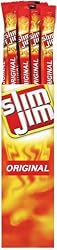 Slim Jim Giant Smoked Snacks, Original, 0.97-Ounce Sticks (Pack of 24)