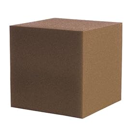 Auralex 12CUBEBRO 12 CornerFill Cube; 2- 12x12x12 Pieces in Brown by 