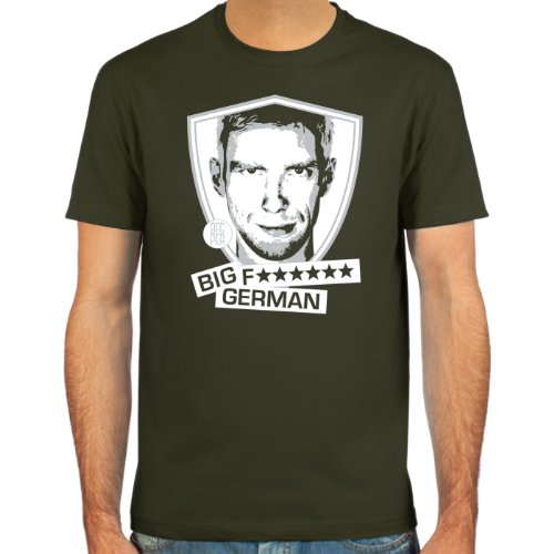 T-Shirt Per “BFG” Mertesacker ::: Farbauswahl: deepred, schwarz, oliv oder navy ::: Größen: S-XL ::: Fußball-Kult