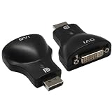 Produkt-Bild: InLine DisplayPort Adapter, DisplayPort Stecker auf DVI-D 24+1 Buchse schwarz