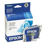 EPSON AMERICA / Ink jet printer cartridge for stylus photo 960, cyan / EPST033220 / Sold as 1 Each / Mfr Part # T033220 \*/ Ink jet printer cartridge for stylus photo 960, cyan