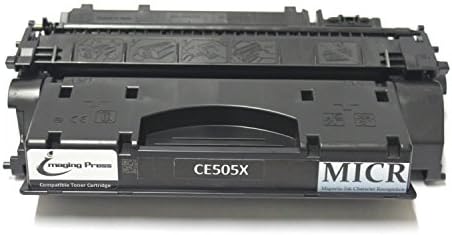 IP Premium Quality HP CE505X / 05X MICR Toner Cartridge for Check Printing compatible with HP LaserJet P2055, P2055d, P2055dn, P2055x [6,500 Page-Yield]