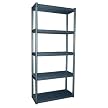 Heavy-Duty Ventilated 5-Shelf Storage Unit - 14.25"