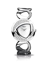 Seksy by Sekonda Womens Quartz Watch with Mother of Pearl Dial Analogue Display and Silver Stainless Steel Bracelet 4488.37