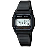 CASIO F28W-1 Casual Digital Watch with Black Resin Band