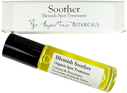 Soother - Organic Acne Spot Treatment Facial Serum with Tamanu, Frankincense and Lemon Myrtle - Prevent, Calm and Speed Healing for Breakouts and Blemishes