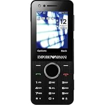 Samsung Emporio Armani Phone Night Effect (3 MP-Kamera, UMTS/ HSDPA, Quad-Band) schwarz Handy