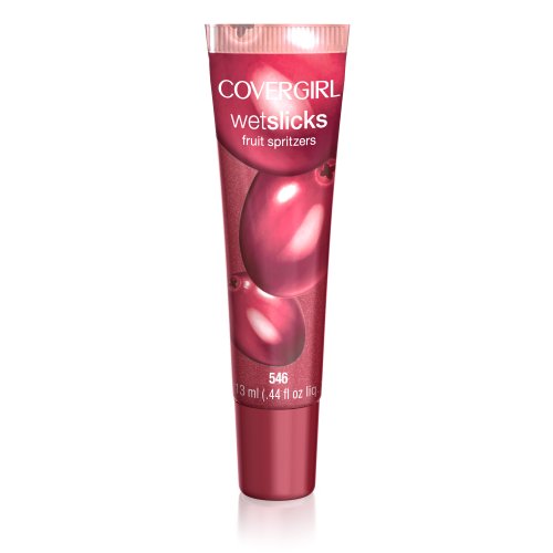 COVERGIRL Wetslicks Fruit Spritzers, Cranberry Splash 546, 0.44 Fluid Ounce (Pack of 2)