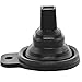 Culinary Corner Collapsible Silicone Funnel for Protein Powder, Gym Supplements, Pre Workouts, Liquids, General Multi-Use/Purpose Funnel