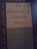 The continuity of American poetry