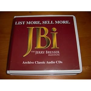 List More, Sell More: The Jerry Bresser Institute Archive Set of 10 Classic Audio CDs by Jerry Bresser