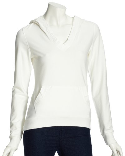 Lana naturalwear Kapuzensweat 903 2080 5040 Damen Pullover, Gr. 38 (S), Wei&szlig; (301 weiss) Preisvergleich
