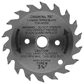 Crain Carpet Blade, 2 3/4IN Carbide For 785,795 #788