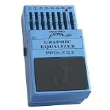 Pyle 7-Band Graphic Equalizer Guitar Effects Pedal