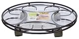 Plastec 14-Inch Rust Deluxe Saucer Caddy SC14RT