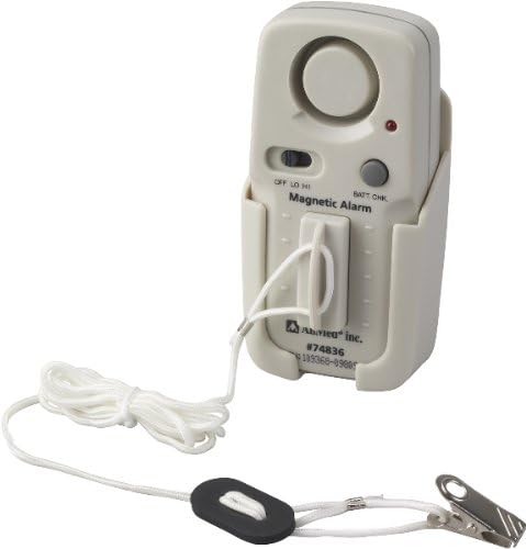 Tamper Proof Magnetic Pull Cord Alarm - Once The Magnetic Pull-Switch Is Removed, The Alarm Sounds On This Tamper-Proof Pull-Cord Alarm By Drive Medical. The Pull-Switch, Which Includes A Convenient