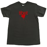 Tibet Dripping Heart T-Shirt, Black, M