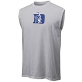 Nike Duke Blue Devils Ash Team Logo Sleeveless T-shirt