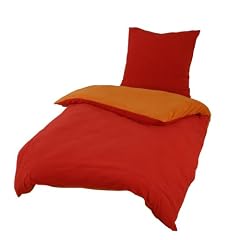 Kinzler 135/200 cm terra Mikrofaser Fleece Wende-Bettw�sche