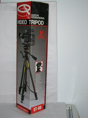 Quantum International Video Tripod with Bubble Level, ST-88