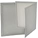 Briyar Cardboard Photo Folder Frame for 5x7 inch Pictures, Marble Gray (10 Pack)
