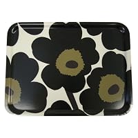 marimekko UNIKKO Plywood tray ブラックLサイズ 5263153387-99